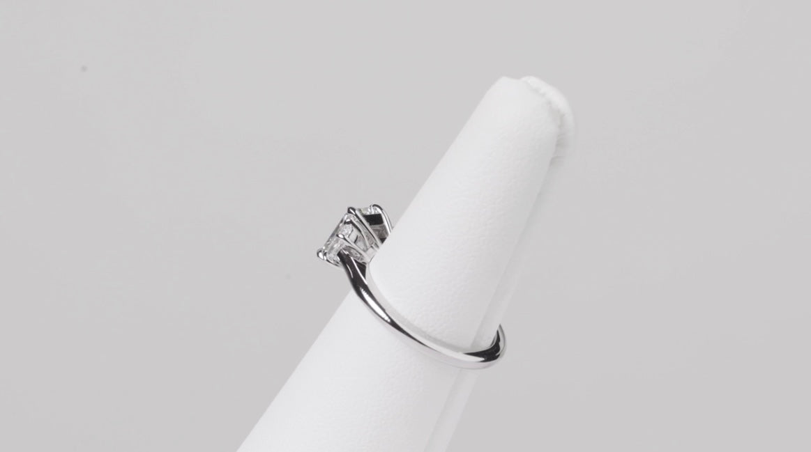 Triple set 4ct Moissanite Ring | S925 Sterling Silver | D Color