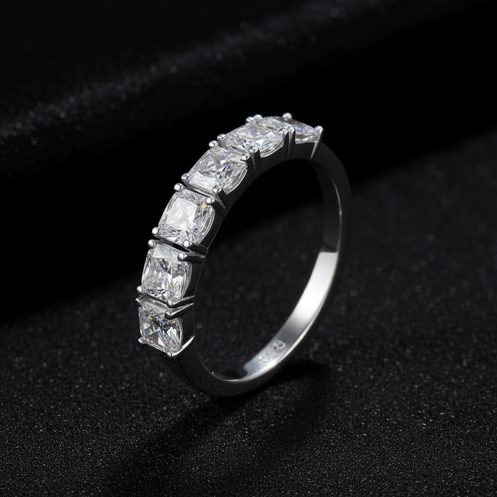 Elegant Sparkle Ring | 925 Sterling Silver | CZ Ring