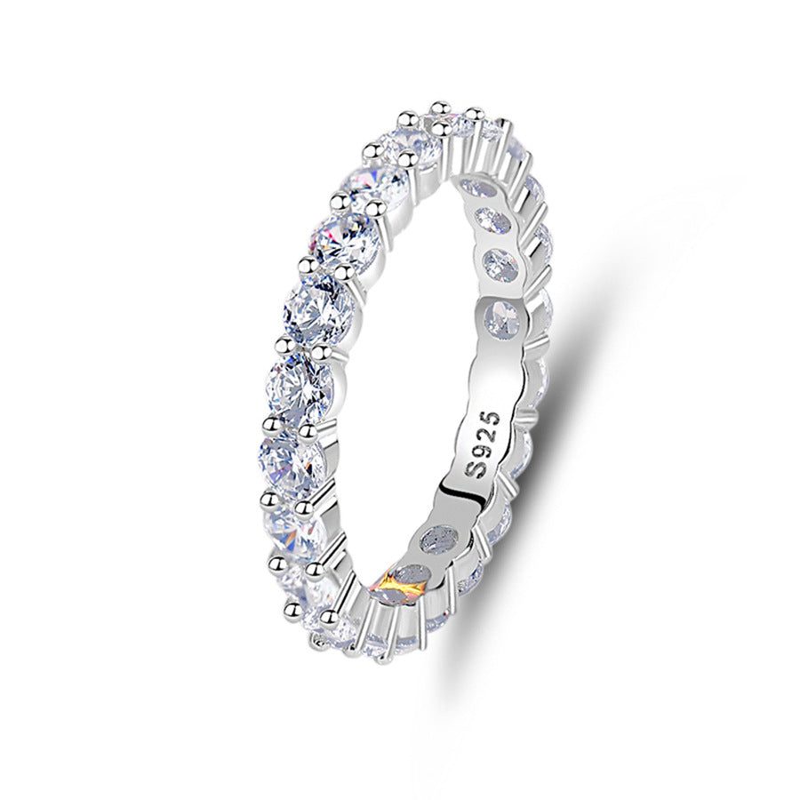 Luxury Crystal Tennis Bracelet | Sparkling CZ Gold-Tone - Mc Jewelry