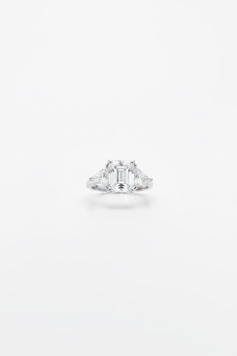 Triple set 4ct Moissanite Ring | S925 Sterling Silver | D Color Mc Jewelry