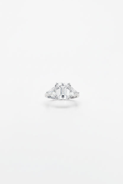 Triple set 4ct Moissanite Ring | S925 Sterling Silver | D Color Mc Jewelry