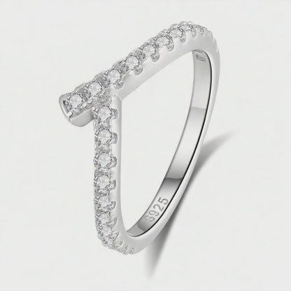 Crown Silver Ring | 925 Sterling Silver | CZ Ring